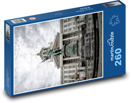 Socha kráľa Alberta I., Brusel - Puzzle 260 dielikov, rozmer 41x28,7 cm
