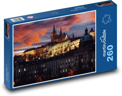 Praha - Puzzle 260 dílků, rozměr 41x28,7 cm