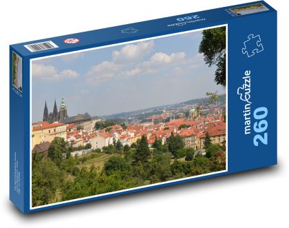 View of Prague Castle - Puzzle 260 pieces, size 41x28.7 cm 