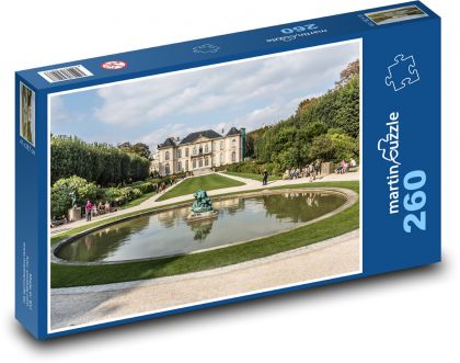 Museum in Paris - Puzzle 260 pieces, size 41x28.7 cm 