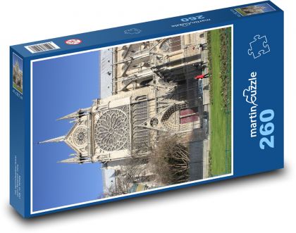 Paříž - Puzzle 260 dílků, rozměr 41x28,7 cm