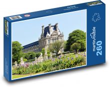 Najkrajšie záhrady Paríža Puzzle 260 dielikov - 41 x 28,7 cm