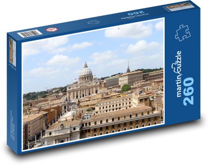 Rome - Puzzle 260 pieces, size 41x28.7 cm 