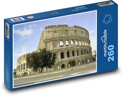 Řím, antická památka Koloseum - puzzle 260 dílků