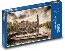 Shipping in Amsterdam Puzzle 260 pieces - 41 x 28.7 cm 