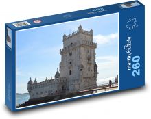 Belémská věž - Lisabon Puzzle 260 dílků - 41 x 28,7 cm