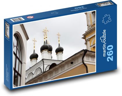 Moskva - kostel - Puzzle 260 dílků, rozměr 41x28,7 cm