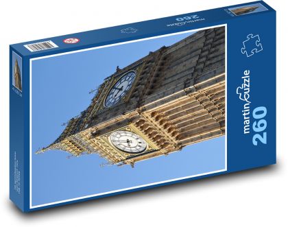 Londýn - Big Ben - Puzzle 260 dílků, rozměr 41x28,7 cm
