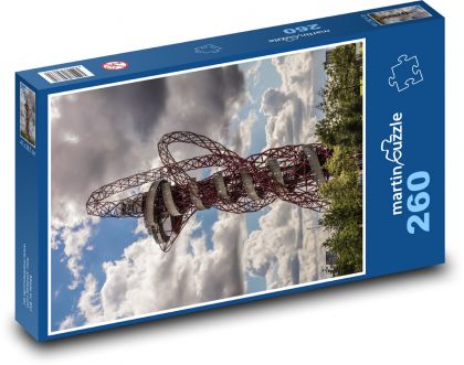 Arcelormittal Orbit, London - Puzzle 260 dielikov, rozmer 41x28,7 cm