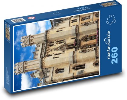 Anglická architektúra v Oxforde - Puzzle 260 dielikov, rozmer 41x28,7 cm