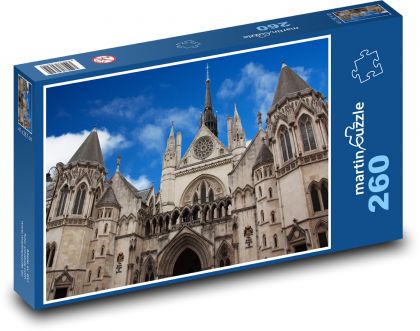 Historyczne centrum Londynu - Puzzle 260 elementów, rozmiar 41x28,7 cm