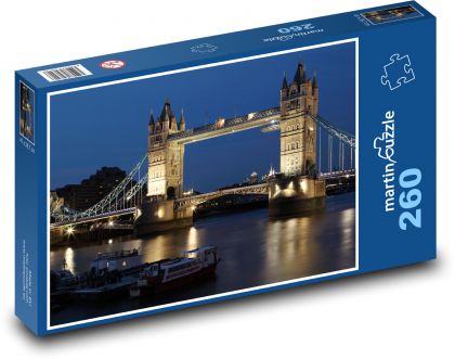 Londýn - Puzzle 260 dílků, rozměr 41x28,7 cm