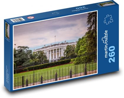 Bílý dům - Puzzle 260 dílků, rozměr 41x28,7 cm