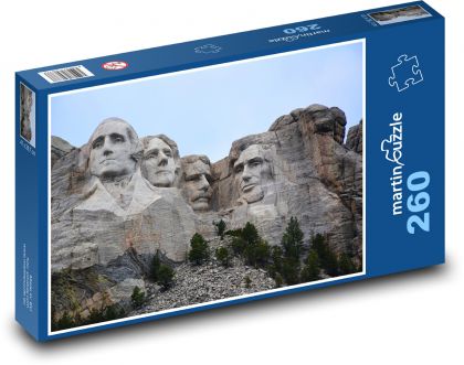 Mount rushmore - Puzzle 260 pieces, size 41x28.7 cm 