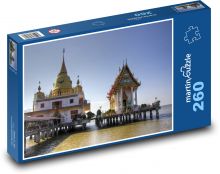 Thajský chrám na vodě Puzzle 260 dílků - 41 x 28,7 cm