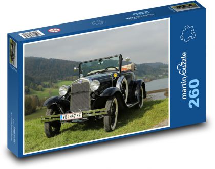 Historické auto - puzzle 260 dílků