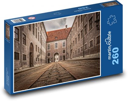 Mnichov - budovy - Puzzle 260 dílků, rozměr 41x28,7 cm