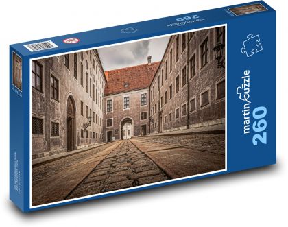 Historic Street, Salzburg - Puzzle 260 elementów, rozmiar 41x28,7 cm