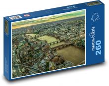 London von oben, Themse Puzzle 260 Teile - 41 x28,7 cm