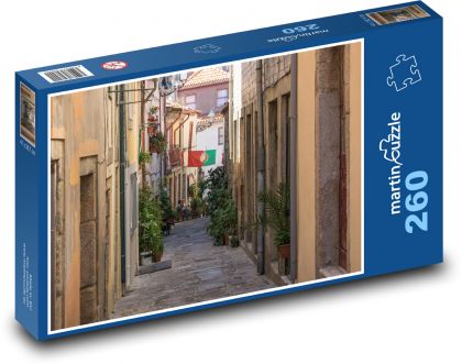 Aleja w Lizbonie - Portugalia - Puzzle 260 elementów, rozmiar 41x28,7 cm