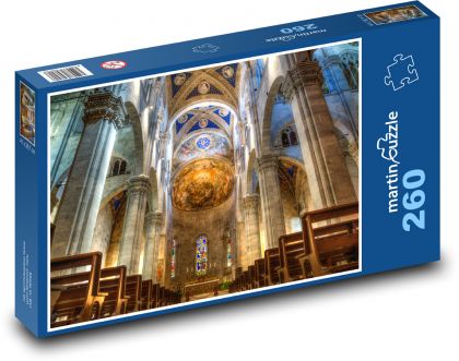 Lucca - Church Of The - Puzzle 260 pieces, size 41x28.7 cm 