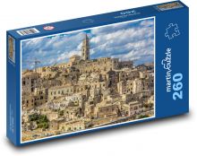 Itálie - Matera, Sassi Puzzle 260 dílků - 41 x 28,7 cm