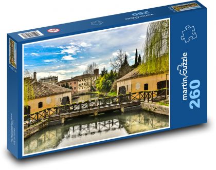 Itálie - Portogruaro - Puzzle 260 dílků, rozměr 41x28,7 cm