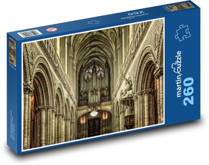 Francie, Notre-Dame - Puzzle 260 dílků, rozměr 41x28,7 cm