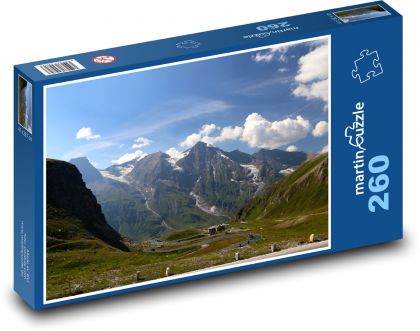 Nejvyšší Rakouský vrchol Grossglockner - puzzle 260 dílků