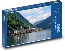 Rakúsko - Hallstadt Puzzle 260 dielikov - 41 x 28,7 cm