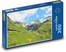 Rakousko - Alpy, hory Puzzle 260 dílků - 41 x 28,7 cm