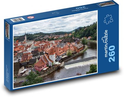Česká Republika - Český Krumlov - puzzle 260 dílků
