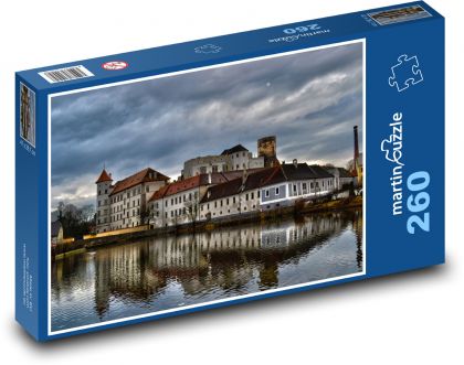 Česká Republika - Jindřichův Hradec - Puzzle 260 dílků, rozměr 41x28,7 cm