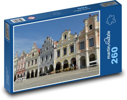 Castle by the lake - Jindřichův Hradec - Puzzle 260 pieces, size 41x28.7 cm 