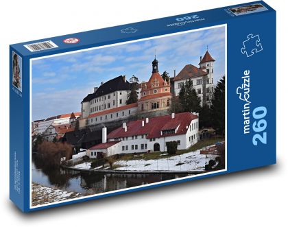 Jindrichuv Hradec im Winter - Puzzle - 260 Teile