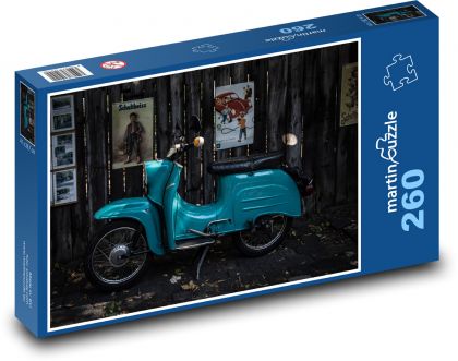 Scooter - Simson - Puzzle 260 pieces, size 41x28.7 cm 