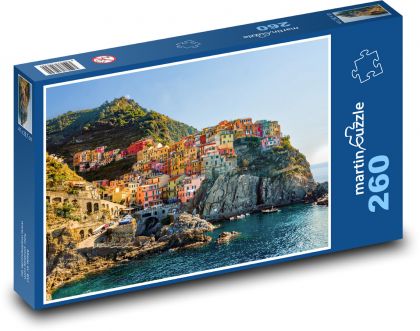 Itálie - Cinque Terre - Puzzle 260 dílků, rozměr 41x28,7 cm