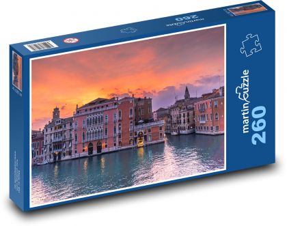 Taliansko - Benátky - Puzzle 260 dielikov, rozmer 41x28,7 cm