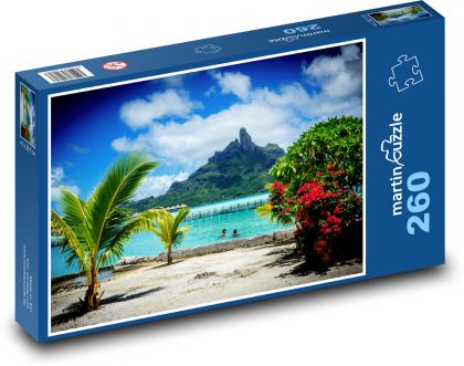 Strand - Palmen - Puzzle - 260 Teile