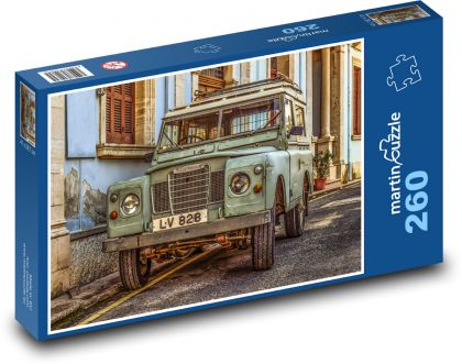 Auto - Land Rover - Puzzle 260 dílků, rozměr 41x28,7 cm