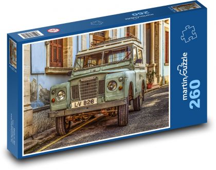 Auto - Land Rover - Puzzle 260 dílků, rozměr 41x28,7 cm