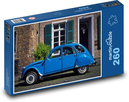 Kleines blaues Auto - Puzzle - 260 Teile