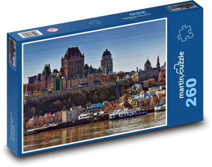 Kanada - Quebec - Puzzle 260 dílků, rozměr 41x28,7 cm