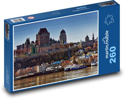 Kanada - Quebec - Puzzle 260 elementów, rozmiar 41x28,7 cm