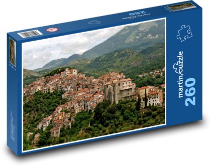 Itálie - Rivello - Puzzle 260 dílků, rozměr 41x28,7 cm