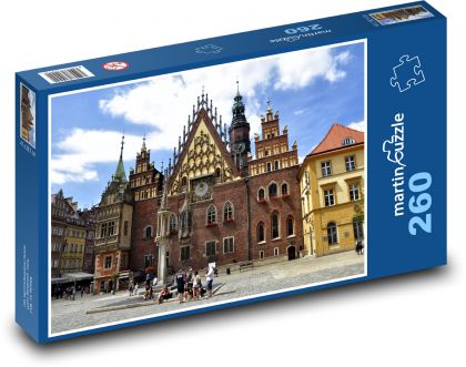 Wrocław - Polska - Puzzle 260 elementów, rozmiar 41x28,7 cm