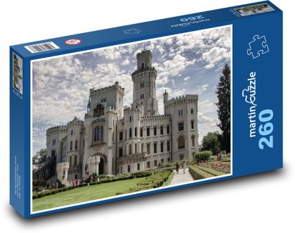 Czech Republic - Hluboká nad Vltavou - Puzzle 260 pieces, size 41x28.7 cm 