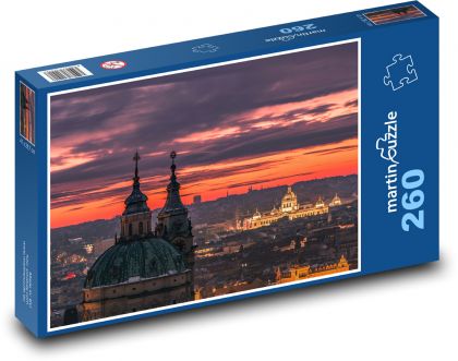 Česká Republika - Praha - Puzzle 260 dielikov, rozmer 41x28,7 cm