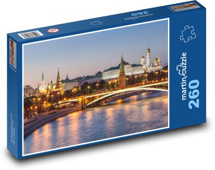 Podvečerní Moskva - puzzle 260 dílků