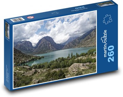 Bergnatur Tadschikistans - Puzzle - 260 Teile